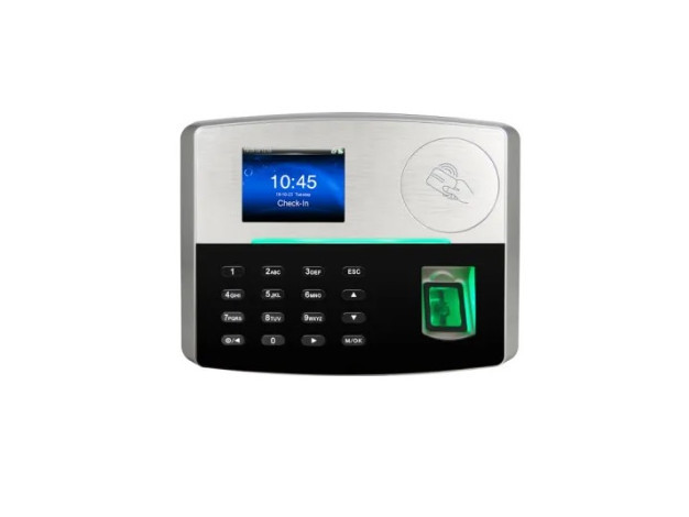 Fingeprint Time Attendance System With Battery