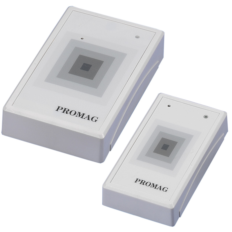 Promag เครื่องอ่านบัตร RFID 125KHz ระยะการอ่านไม่เกิน 20 cm, Interface RS232 + Adaptor