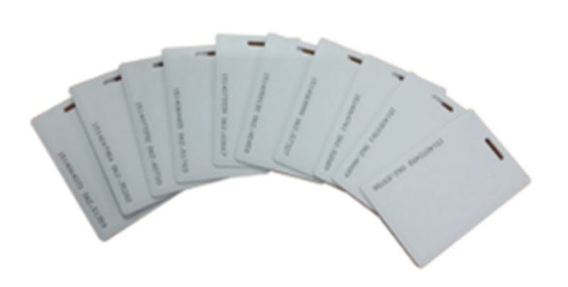 Granding  CARD Clamshell Card , RFID 125 KHz Read Only, 64bits, Thickness 1.8mm w/ Random ID Number