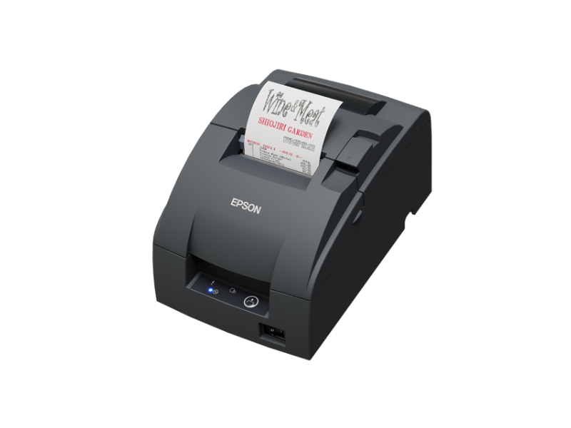 เครื่องพิมพ์ใบเสร็จ/ใบกำกับภาษีอย่างย่อ Epson TM-U220IID (Dot Matrix) ไม่มีช่องเก็บสำเนา